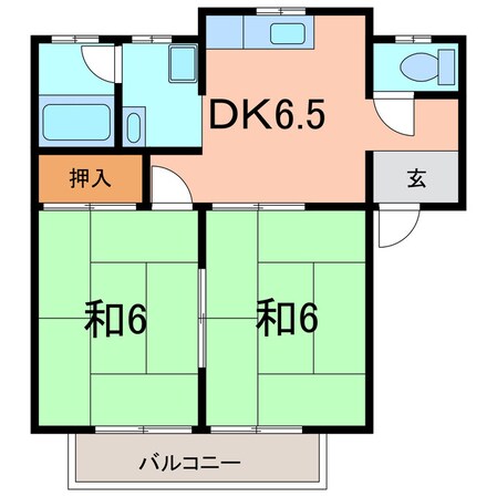 サンエクセルⅠの物件間取画像